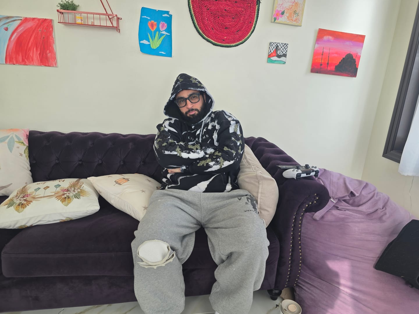 Customer photo review of 2054 - Gold's Iron Legacy Layered Joggers