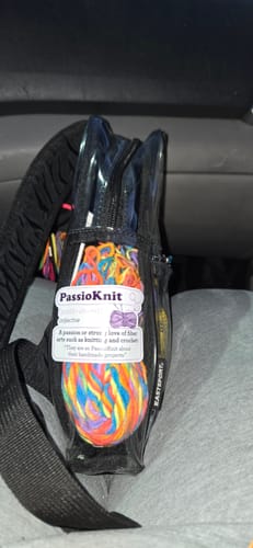 Customer photo review of Passioknit Definition Sticker