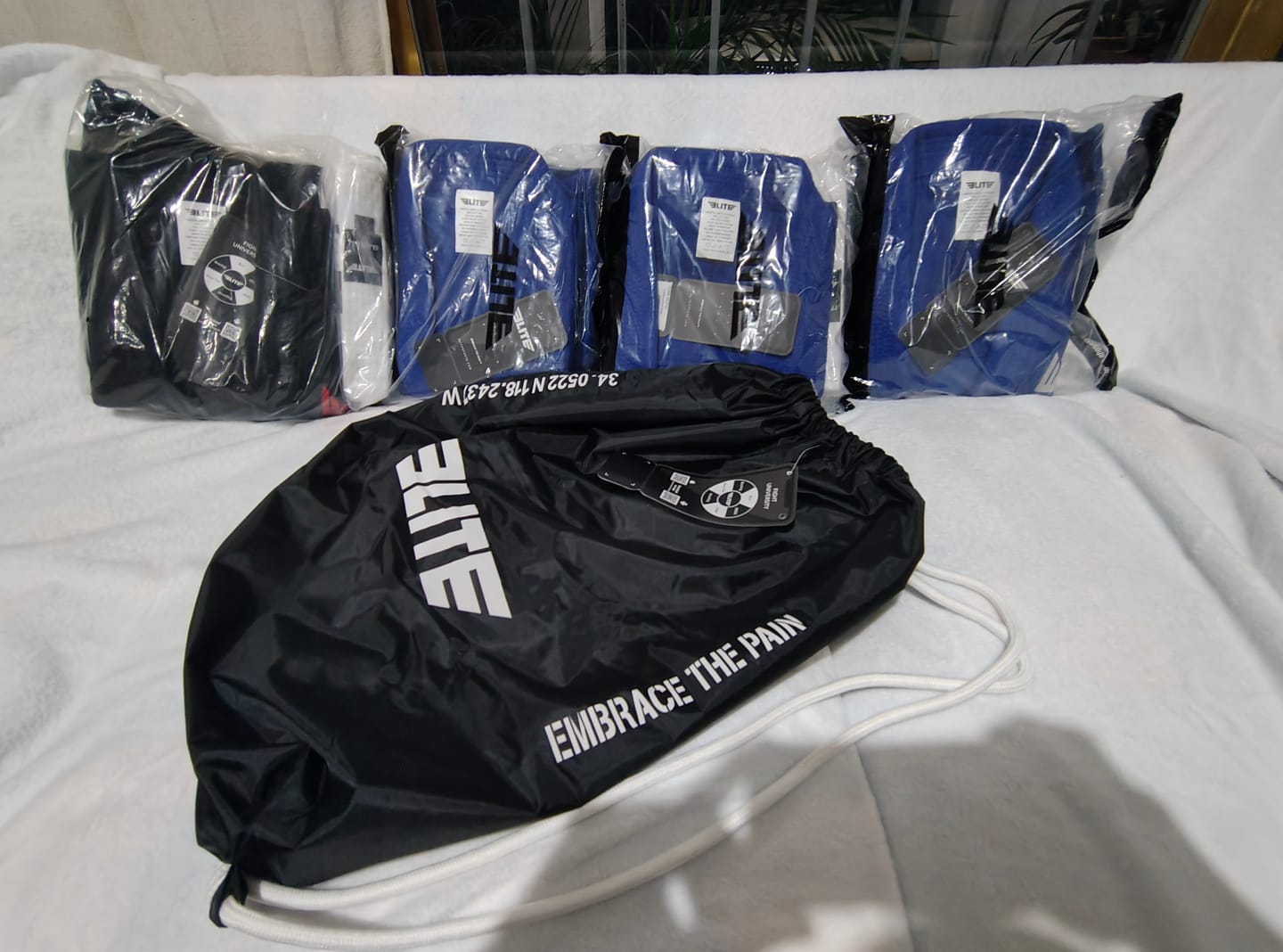 Customer photo review of Core Black Brazilian Jiu Jitsu Mens BJJ Gi