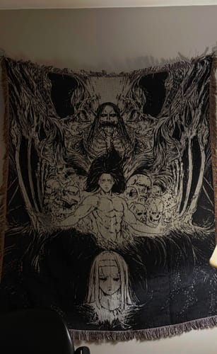 Customer photo review of Titan 7 Woven Blanket Tapestry