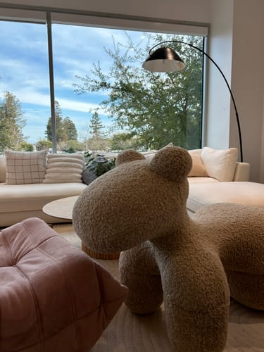 Customer photo review of Ultra Soft Pony Accent Chair