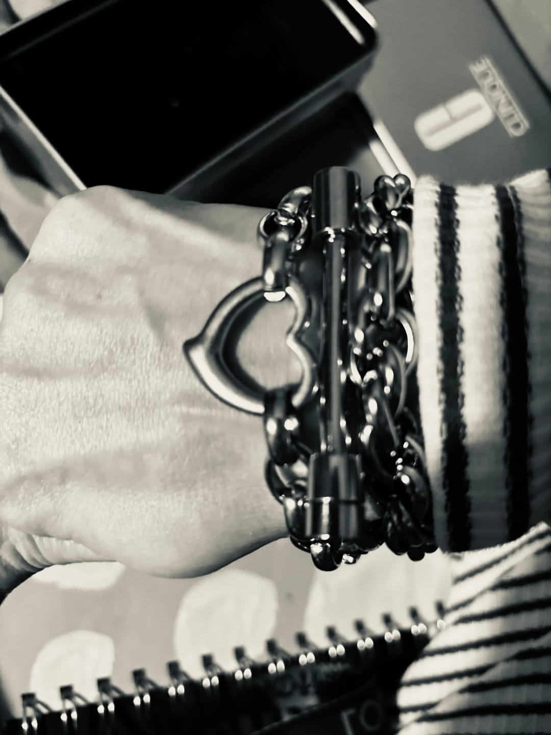 Customer photo review of Audra Bracelet Stack