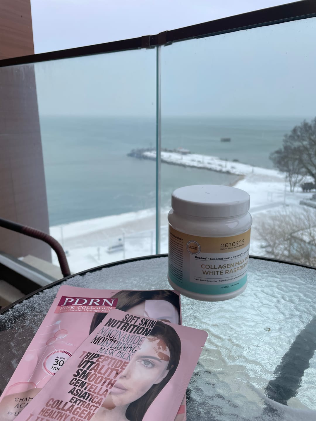 Customer photo review of Ниацинамид Ампула Маска за Хидратация и Сияние Chamos by Lilyana
