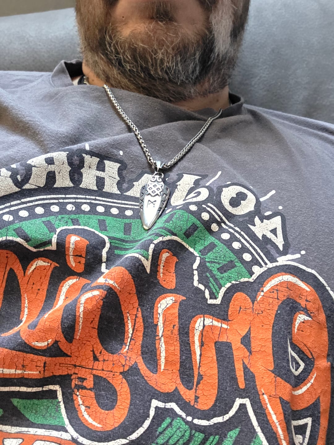 Customer photo review of Gungnir Necklace