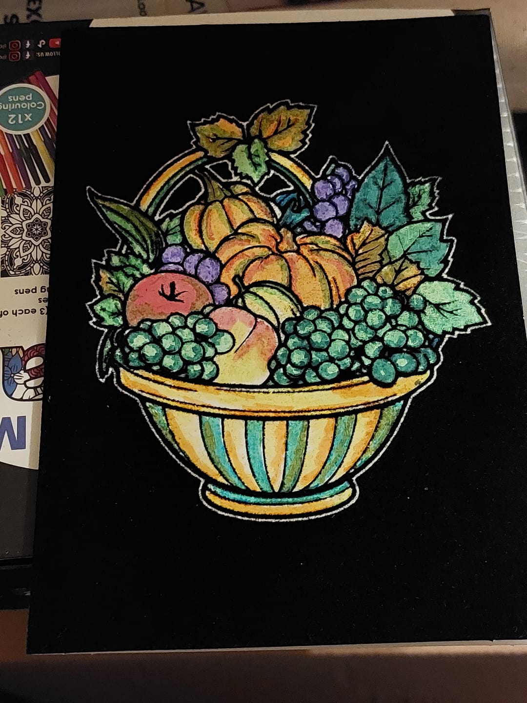 Customer photo review of Velvet Art Greeting Card Kit - Set Of 24