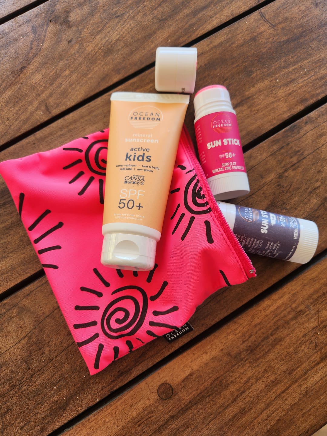 Customer photo review of Kids Active Mineral SPF50+ Sunscreen