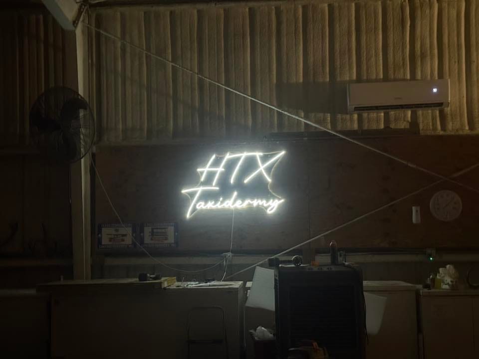 Customer photo review of 0h Baby Shower Sign in Neon