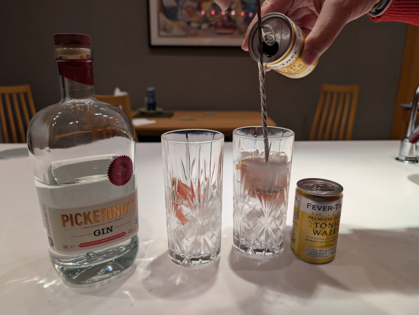 Customer photo review of Pickering's Gin 1 Litre