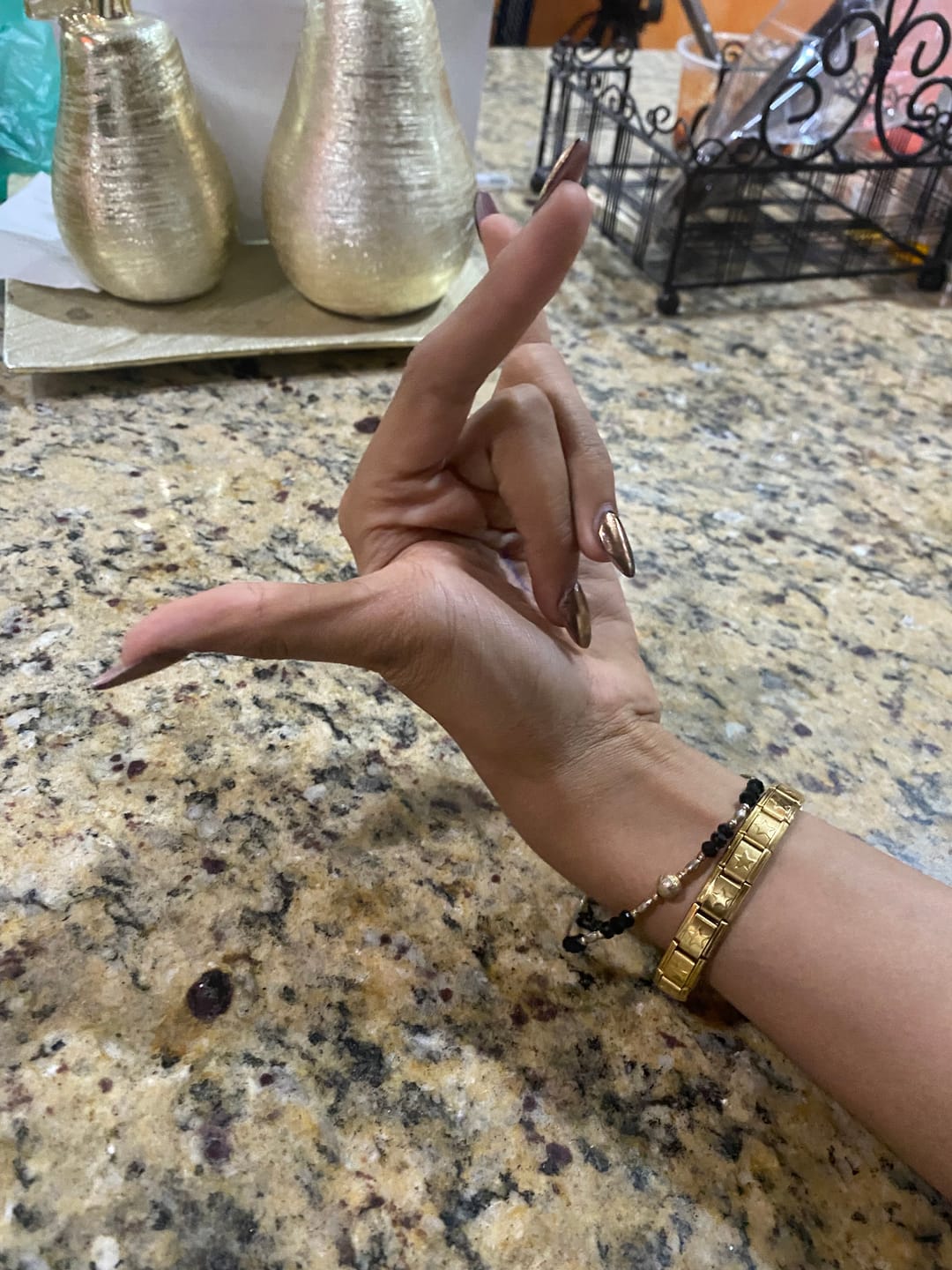 Customer photo review of Pulsera Estrellas Italiana para Charms