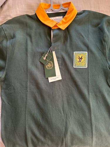 Customer photo review of SA Supporters Classic SS Rugby Jersey-OS Green