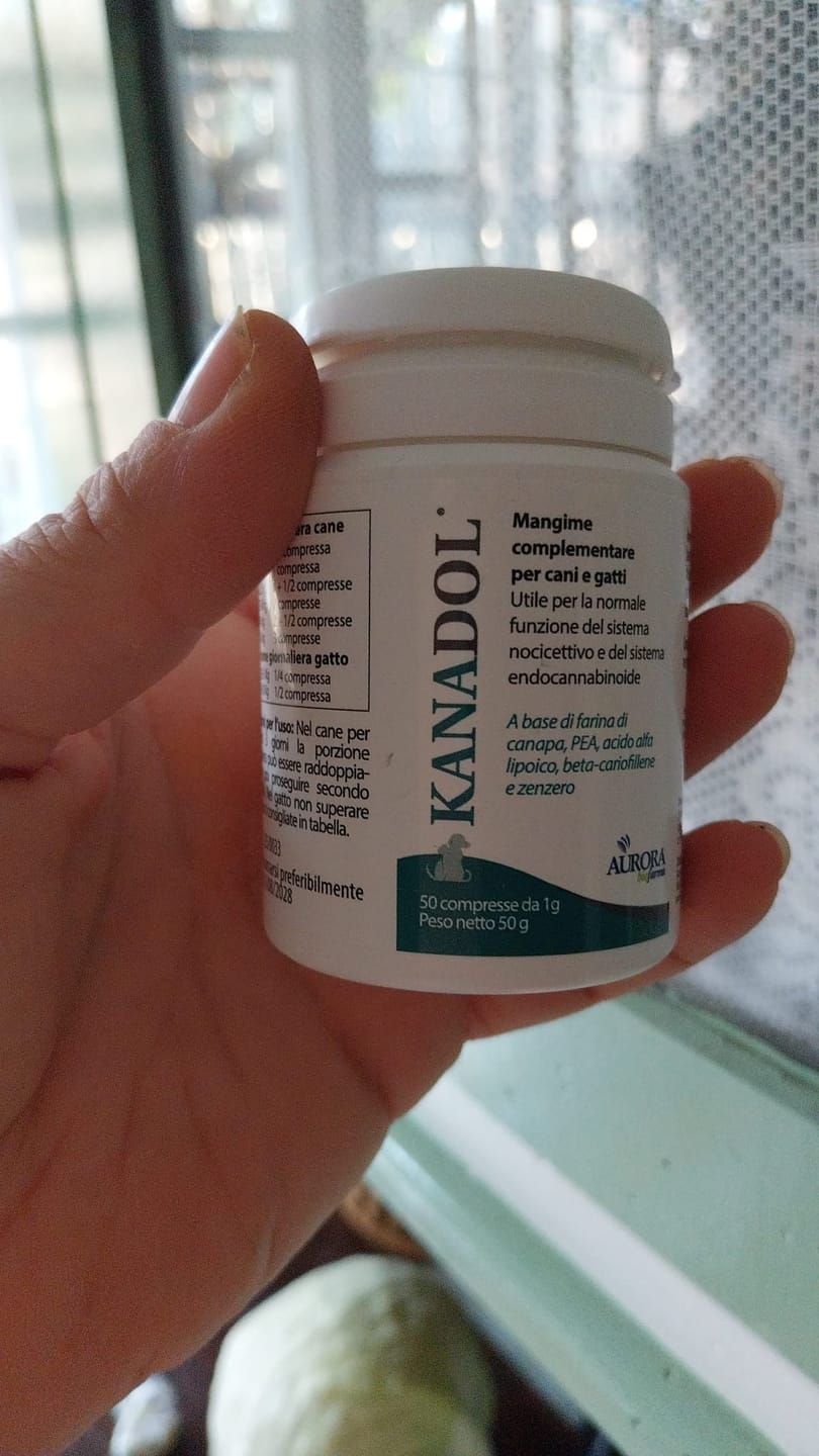 Customer photo review of KANADOL 50 cpr - Benessere Cani Per Gatti