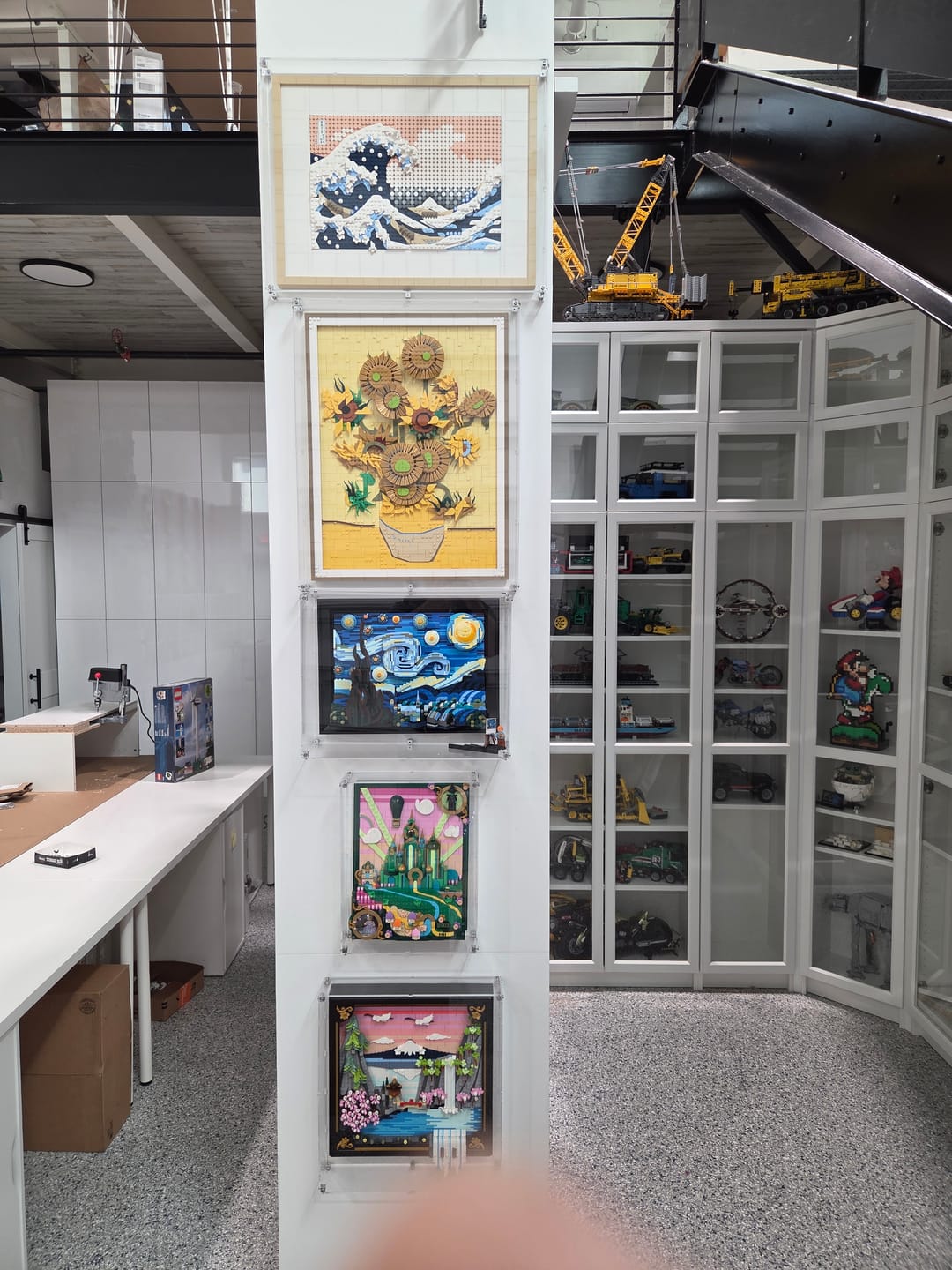 Display Case for LEGO® 31218 Art Japanese Cherry Blossom Landscape