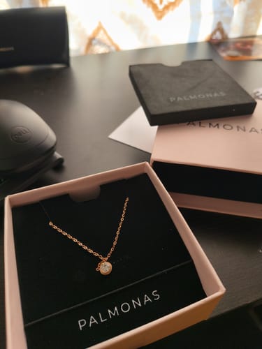 Customer photo review of Stone & Strand Necklace