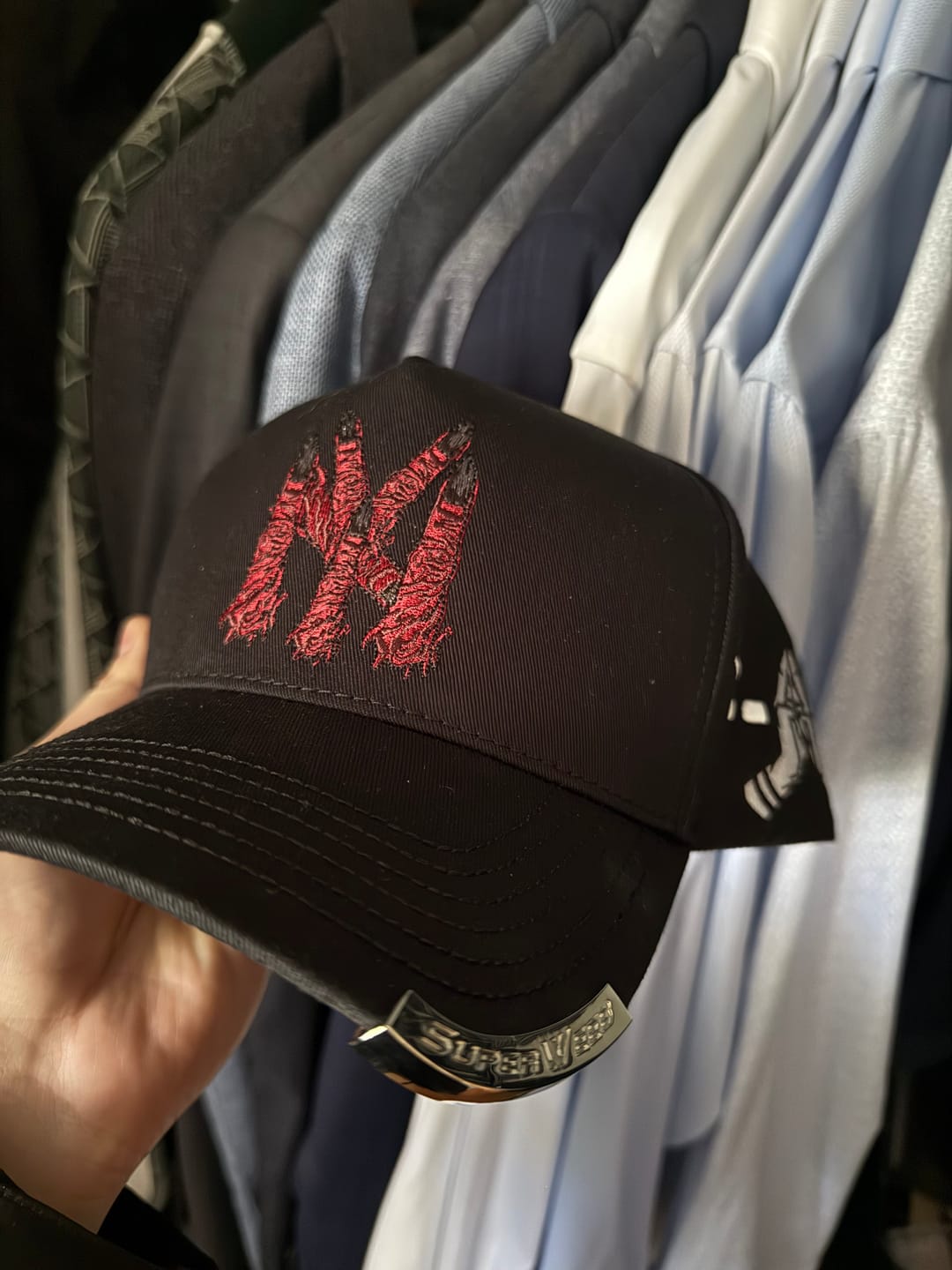 Customer photo review of CURSED SNAPBACK