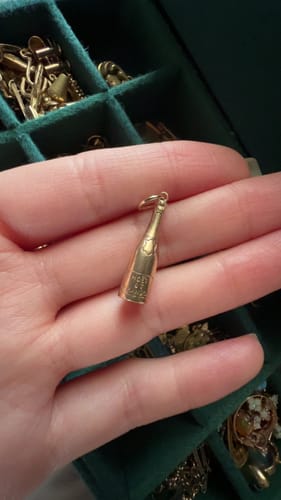 Customer photo review of 375 9ct Moet 1966 Charm