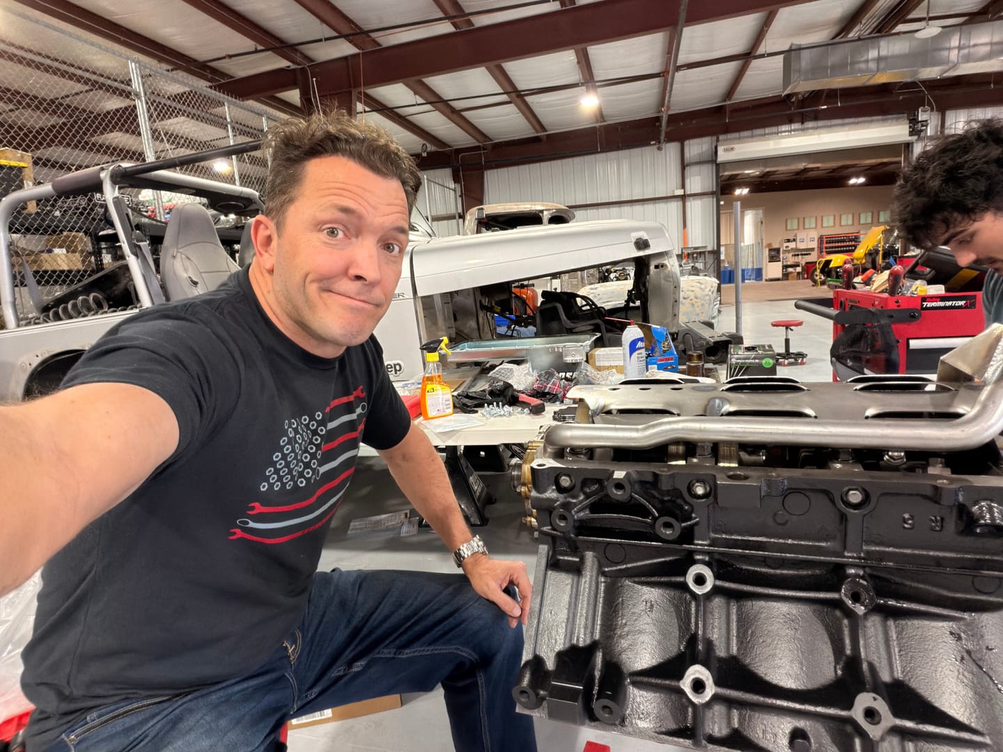 Customer photo review of 80Eighty® Wrench Flag Shirt