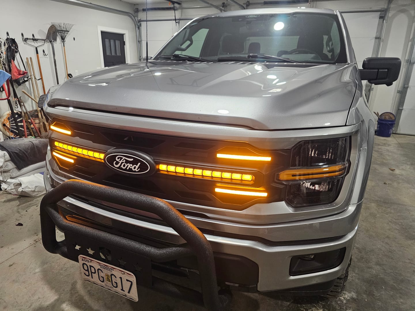 Customer photo review of Armor Grille - Matte Black For 2024+ Ford F150 XLT/ STX | In Stock On Jan 31