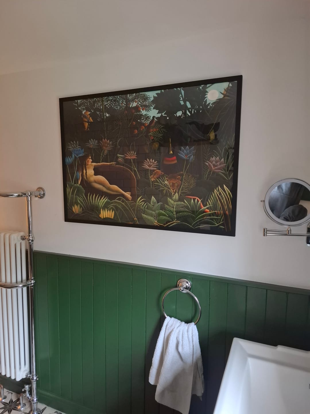 Customer photo review of The Dream by Henri Rousseau, 1910