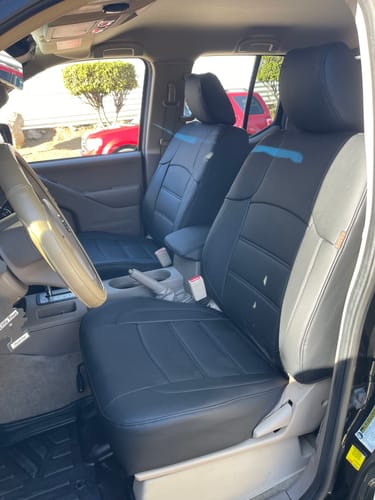 Customer photo review of Premium Custom-Fit Seat Covers