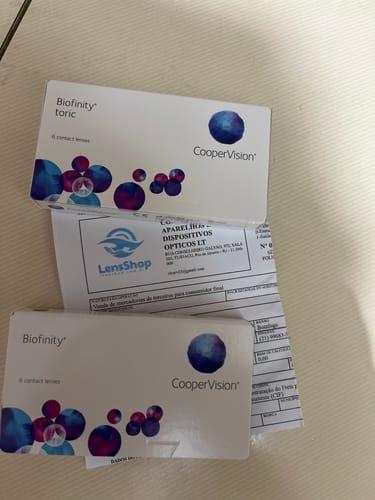 Customer photo review of Estojo para Lentes de Contato Gelatinosa ou Rígida Cores Diversas