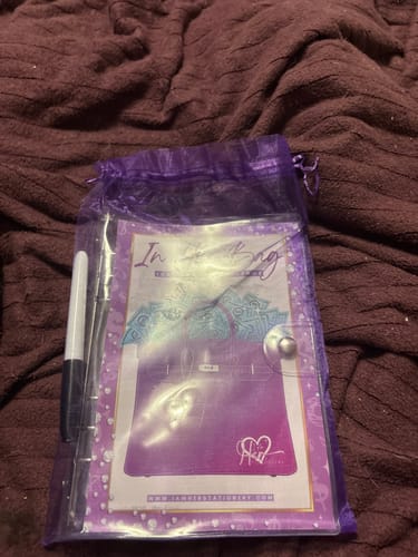 Customer photo review of In Her Bag - $5,050 Challenge Binder