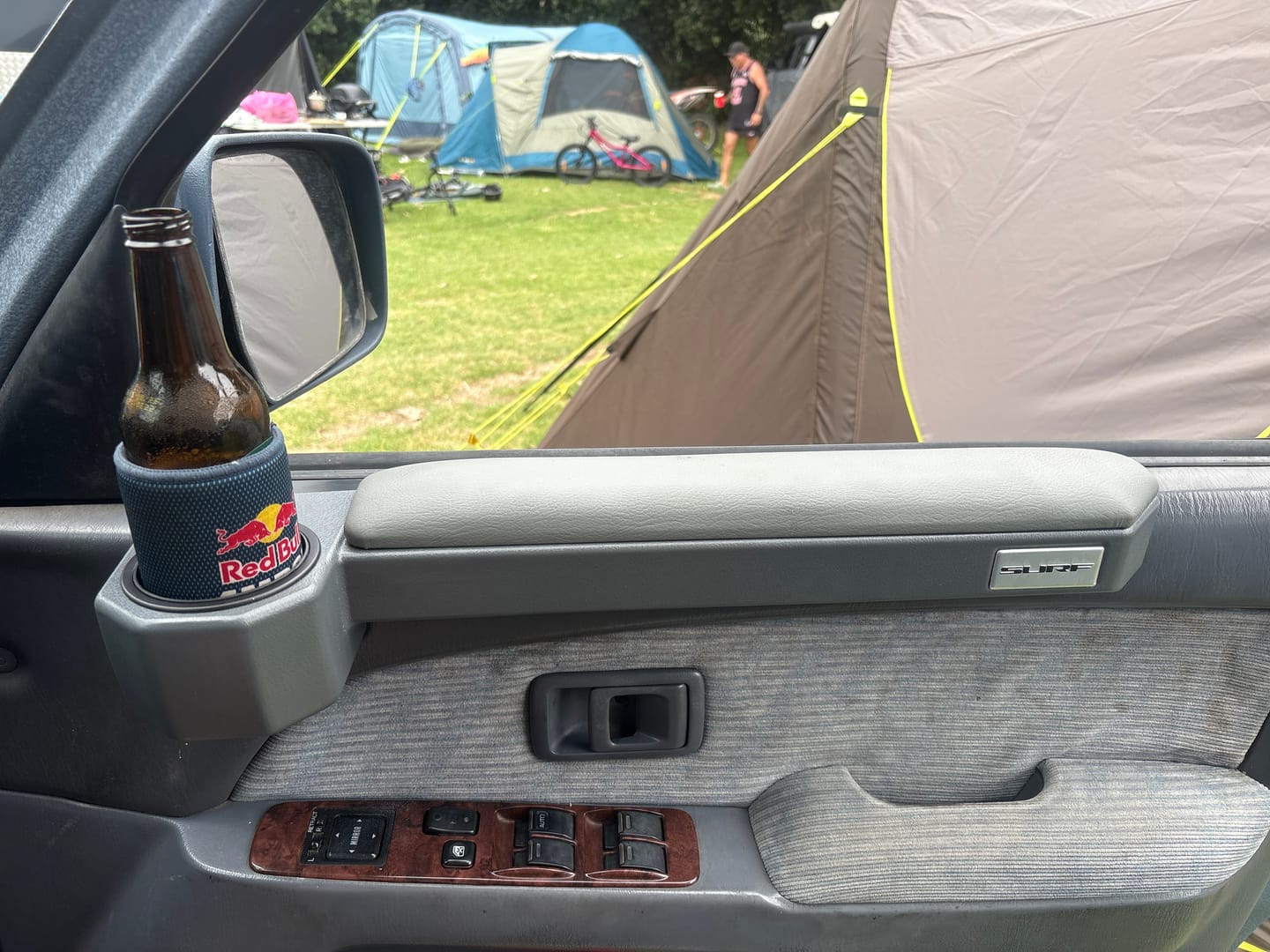 Customer photo review of Cup Holder Armrest Set