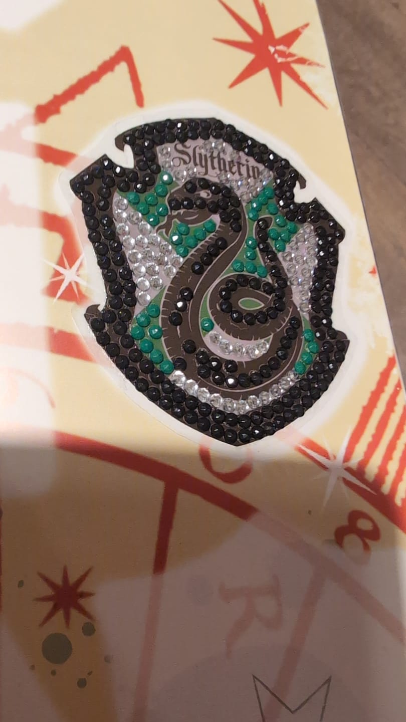 Customer photo review of Harry Potter Crystal Art Sticker Pack