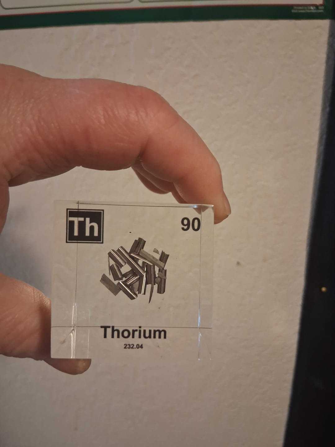 Customer photo review of Thorium Element Cube