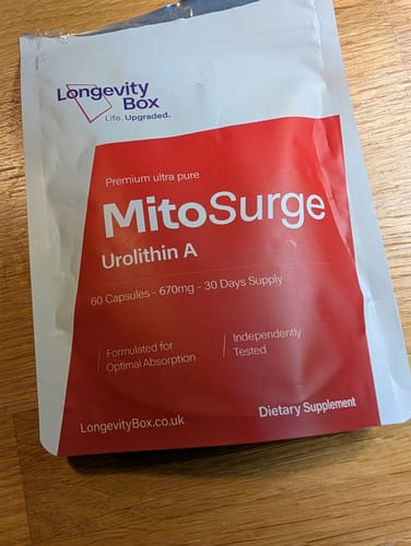 Customer photo review of MitoSurge Urolithin A Supplement