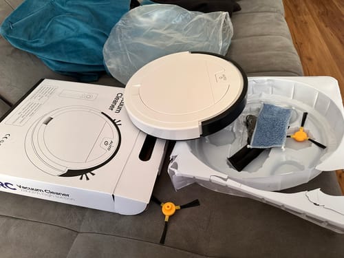 Customer photo review of HOME BUDDY –  3 in 1 Saugroboter mit Wischfunktion