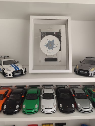 Customer photo review of M1 Music Frame CD Player