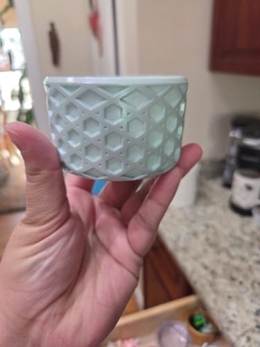 Customer photo review of BLUEBERRY MILK WAFFLE Tumbler Boot