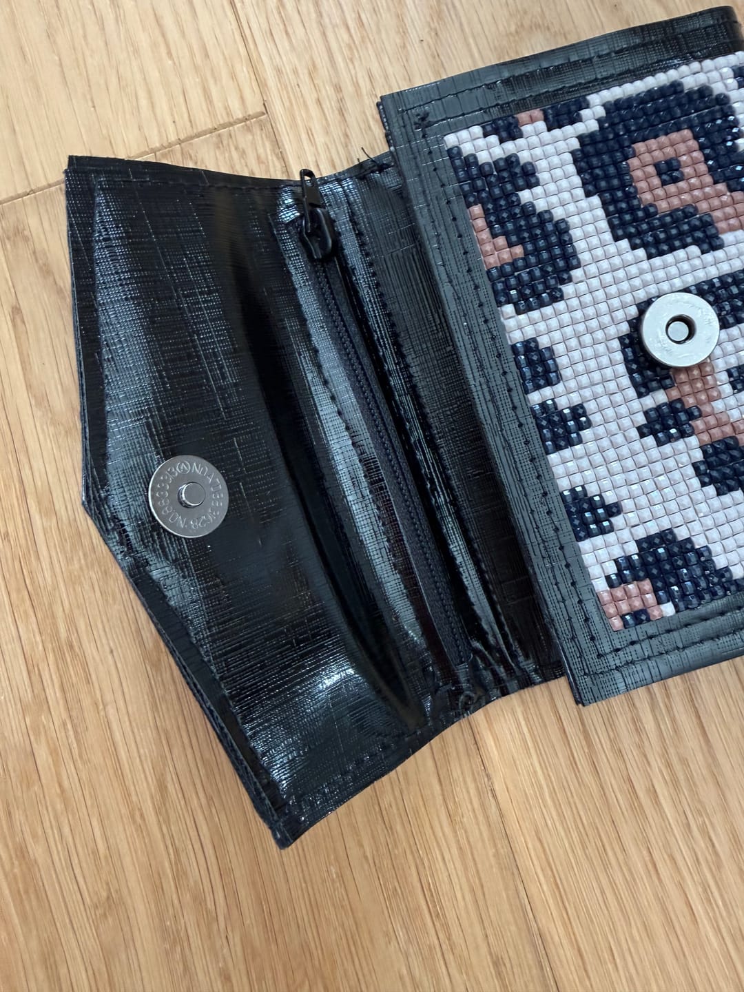Customer photo review of DiamondSnap Portemonnaie - Schnittmuster & E-Book