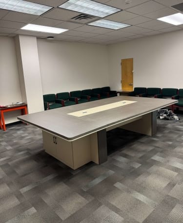 Customer photo review of Simple Large Conference Table Office Table Negotiation Table