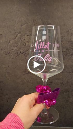 Kundenbewertung mit Video zu Leonardo Weinglas mit Gravur - "Wunschtext"