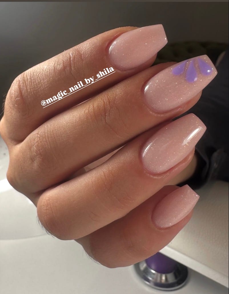 Customer photo review of Make Up Gel - sparkle - HEMA frei | HEMA-freies Glitzer-Aufbaugel für glamouröse Nägel