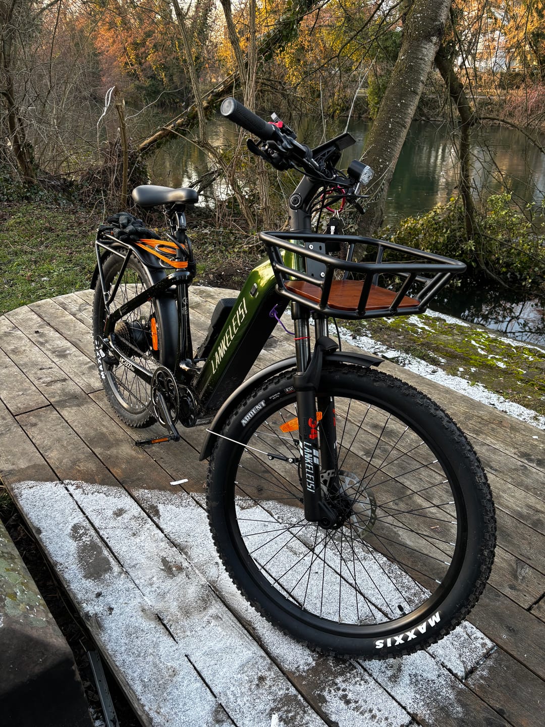 Customer photo review of Front Basket For Lankeleisi MG600 Plus/Wombat-1/MG600 Lite