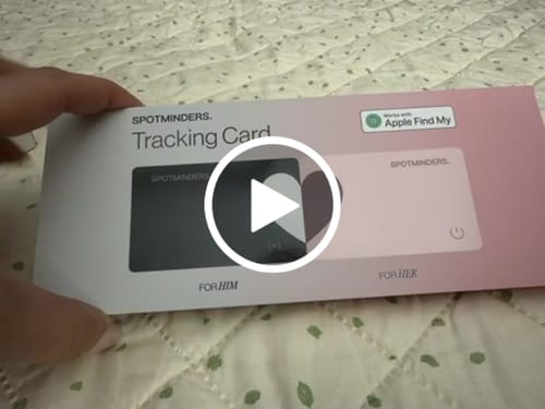 Customer video review of Love Set Duo Card