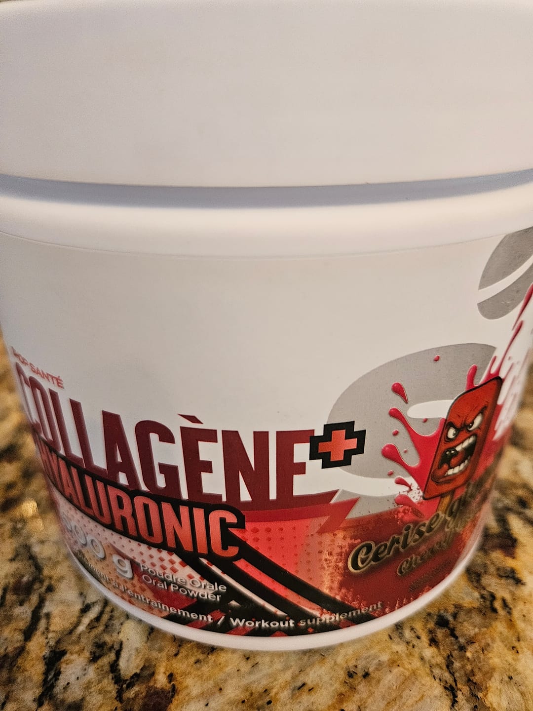 Customer photo review of Shop Santé - Collagène Marin + Acide Hyaluronique - 500g