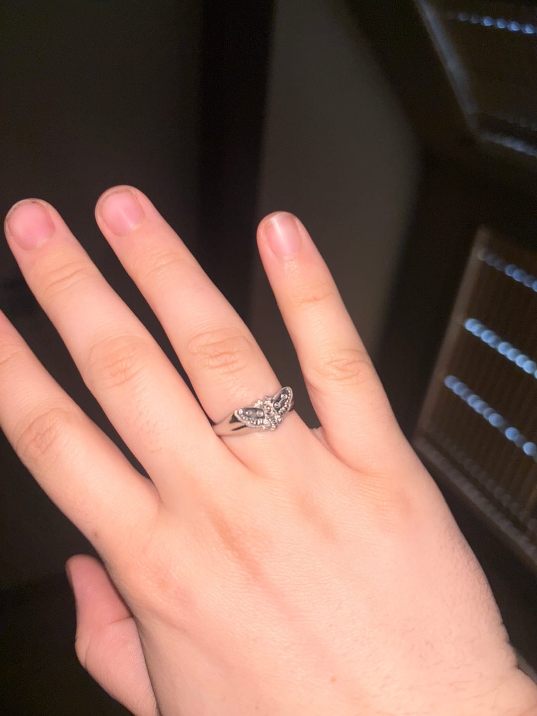Customer photo review of MOTH RING