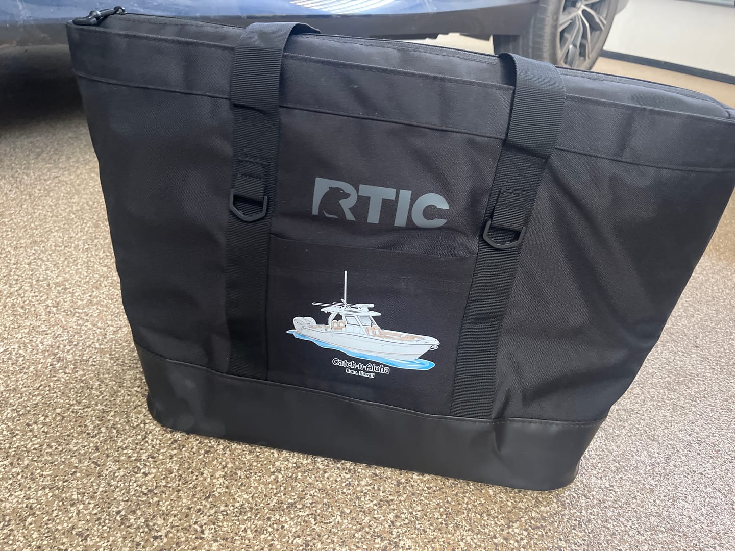 Customer photo review of Custom RTIC Insulated Tote Cooler