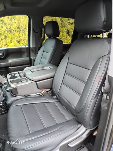 Customer photo review of Premium Custom-Fit Seat Covers