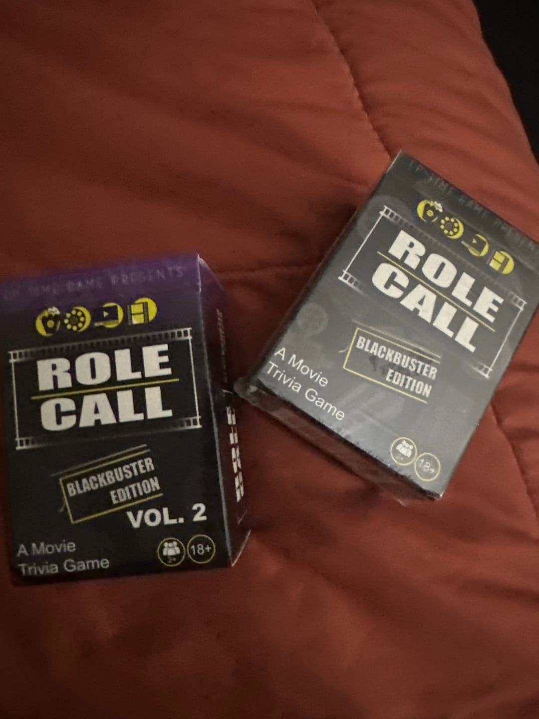Customer photo review of Role Call Game: Blackbuster Edition