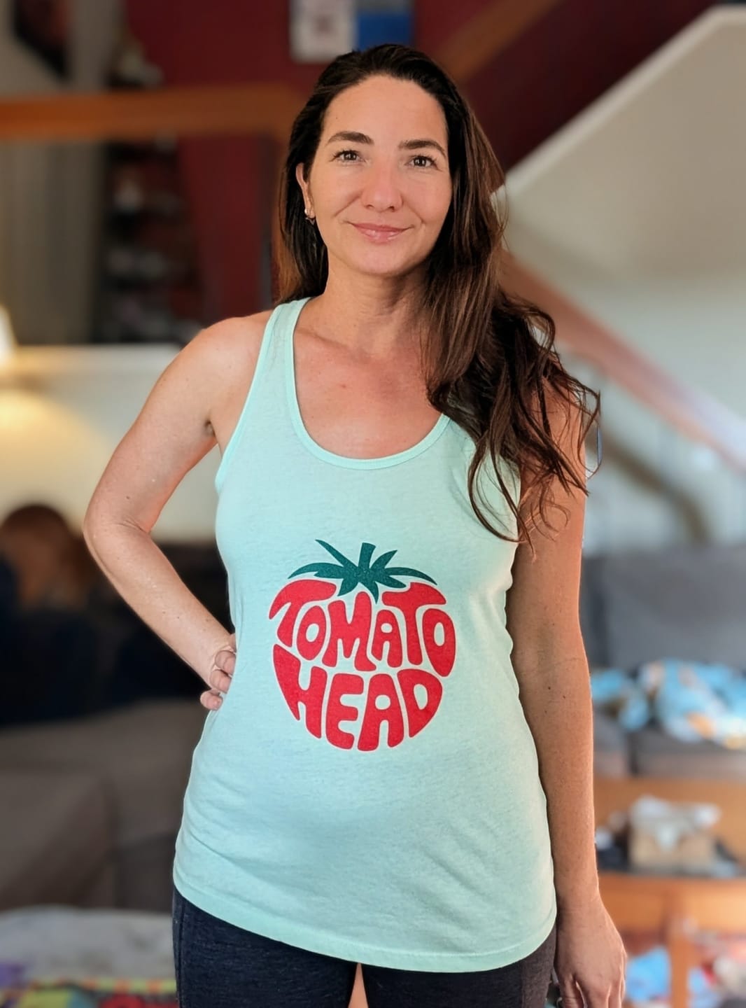 Customer photo review of Tomato Head Racerback