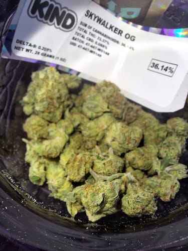 Customer photo review of Skywalker OG - 28 Grams - Indica
