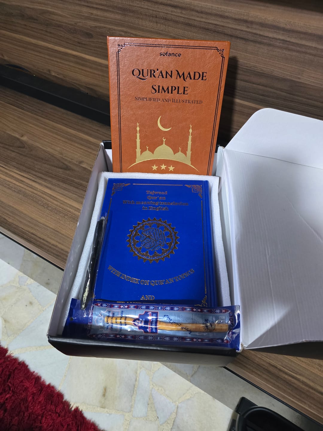 Customer photo review of Quran - Roman Transliteration + English Translation