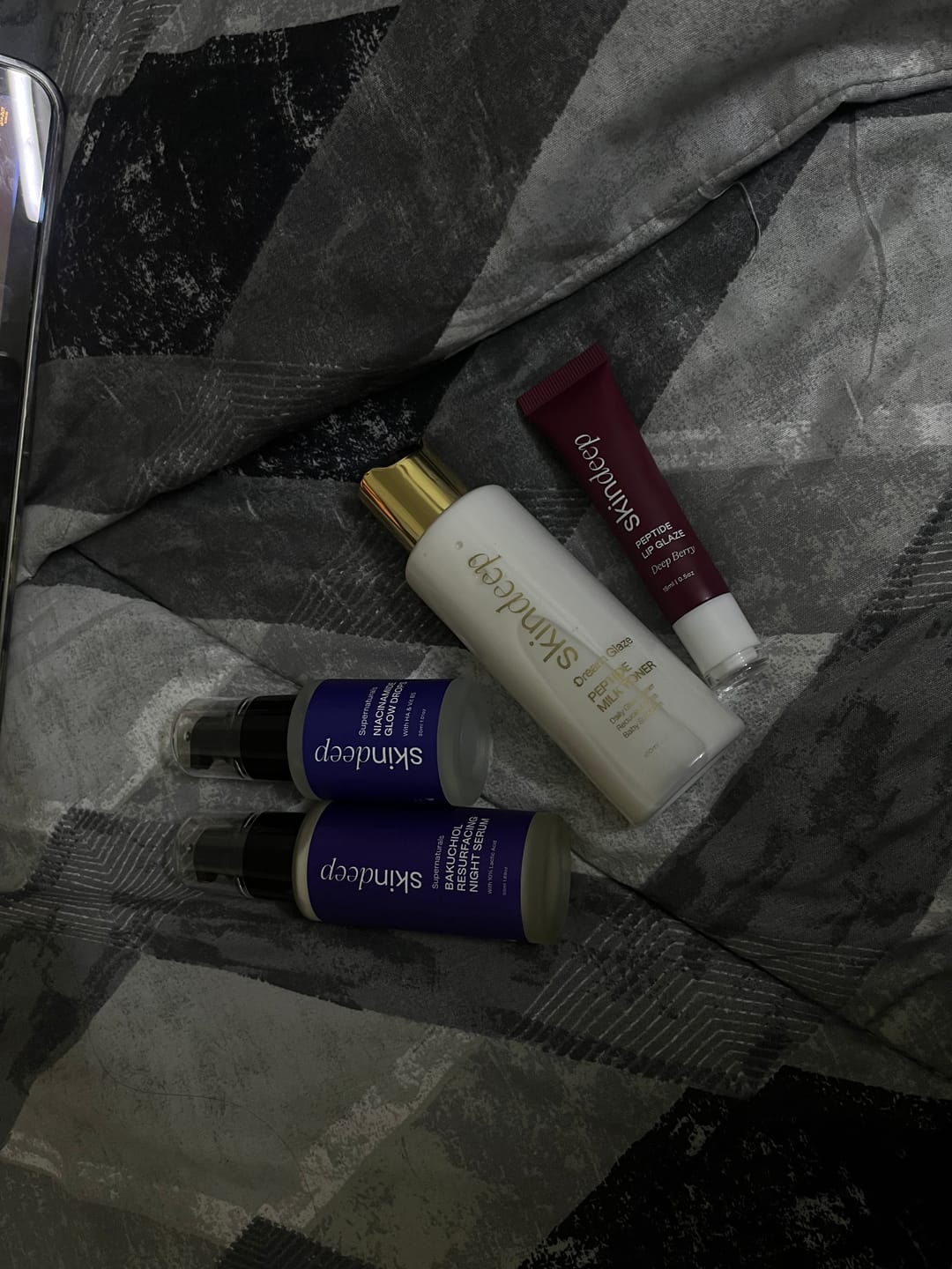 Customer photo review of NIACINAMIDE GLOW DROPS - with HA & Vit B5