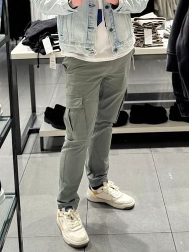 Customer photo review of Tenis Style Giles Beige