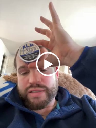 Customer video review of Chilled Mint Nicotine Pouches