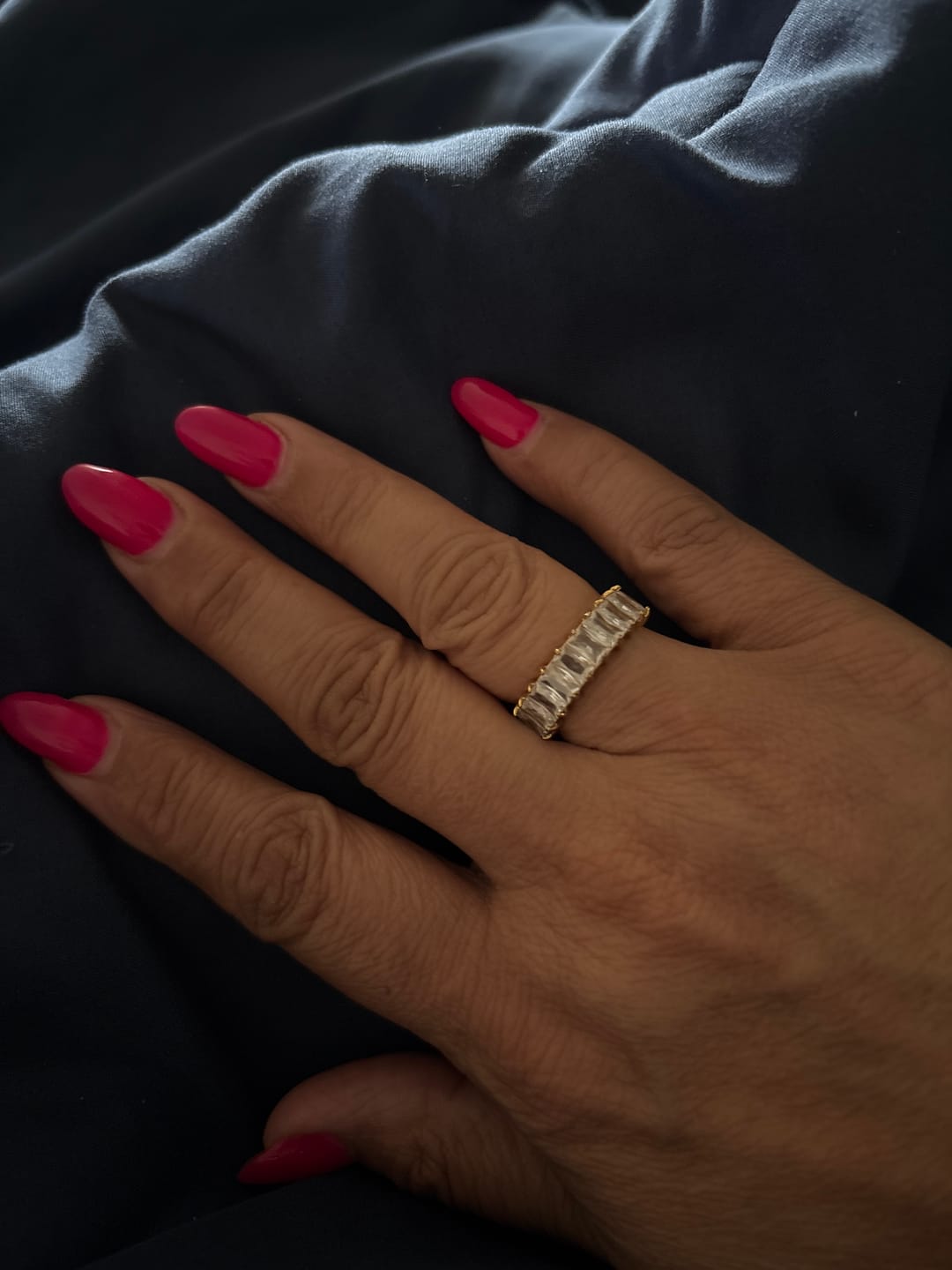 Customer photo review of Chiara Eternity Ring (Bundle)